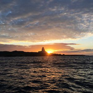 Sunset vom Tauchboot Fernando de Noronha
