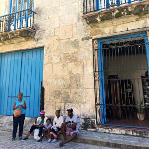 Familie in Havanna